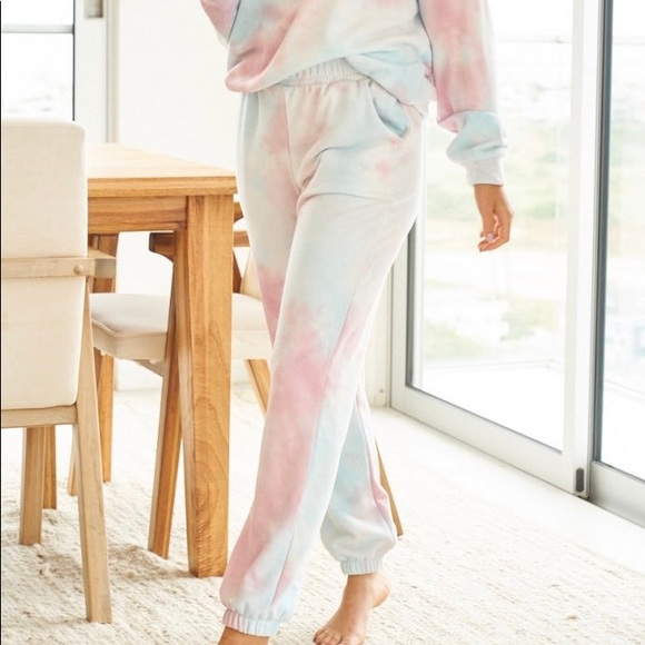 Let’s Sleep In Tie Dye Joggers - Picture 3 of 4